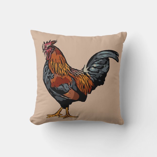 Brown Tupp Pillow Kudde (Framsida)
