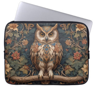 Brown Uggla William Morris Inspired Laptop Fodral