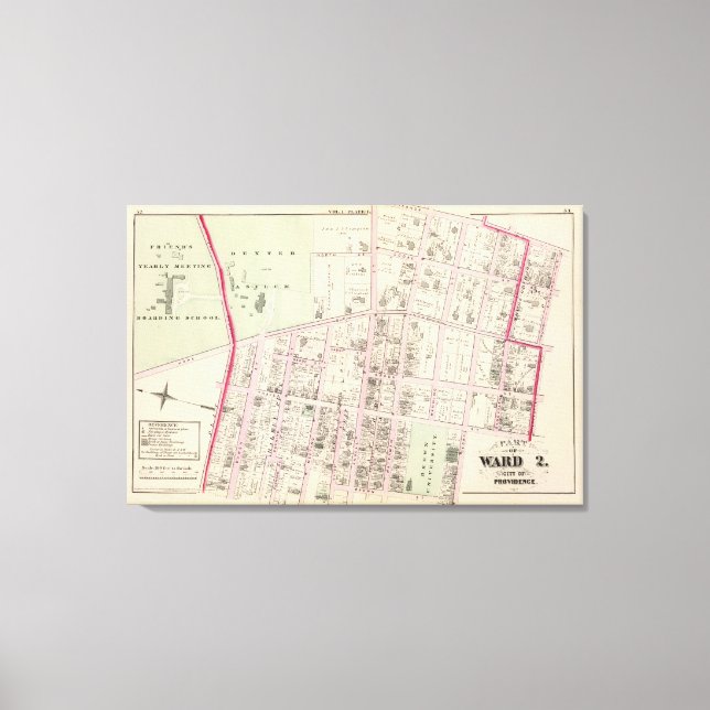 Brown Universiteten Canvastryck (Framsida)