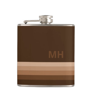 Brown Vintage Monogram Fickplunta