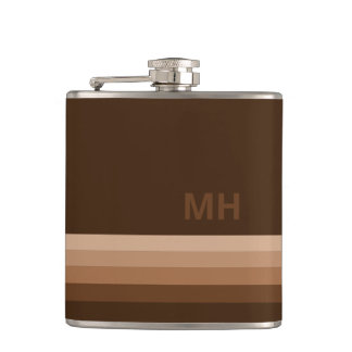 Brown Vintage Monogram Fickplunta