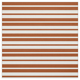 Brown White Rand Mönster Design Tyg