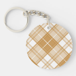 Brown White Tartan Mönster yxm0uat9