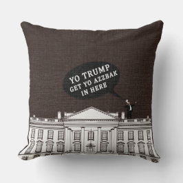 Brown White Yo Trump Kom back Whitehouse Kudde