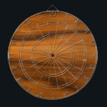 Brown Wood Struktur Darttavla<br><div class="desc">En minimalistisk utformning med brunt struktur.</div>