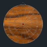 Brown Wood Struktur Darttavla<br><div class="desc">En minimalistisk utformning med brunt struktur.</div>