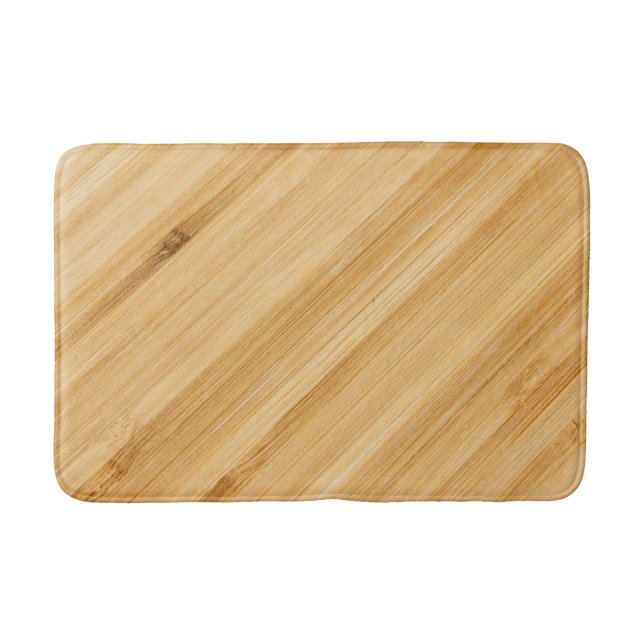 Brown Wooden Yta Bath Mat Badrumsmatta (Framsidan)