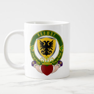 Browne Irish Shield w/Claddagh Jumbo Mugg