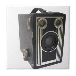 Brownie Antique Camera Kakelplatta