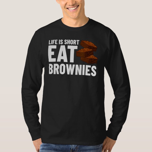 Brownie Cookie Recipe Pub Mix Keto T Shirt (Framsida)