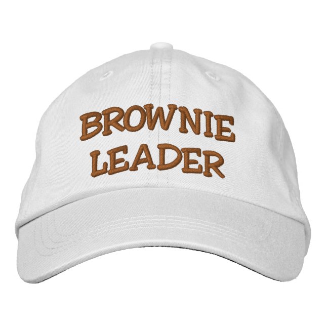 BROWNIE LEADER BRODERAD KEPS (Framsida)
