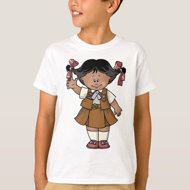 Brownie Mörk Skin T-shirt (Framsida)