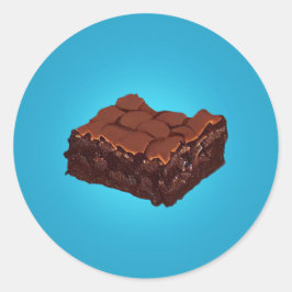 Brownie Runt Klistermärke