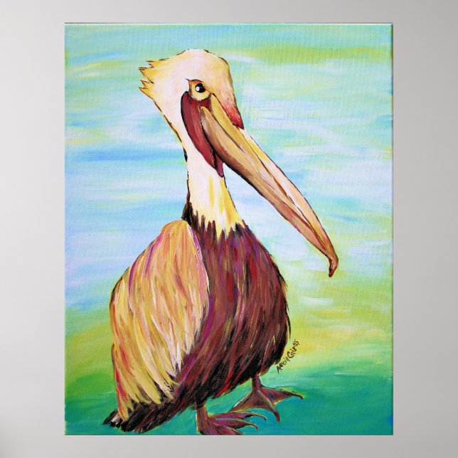 Brownie the Pelican Poster (Framsidan)