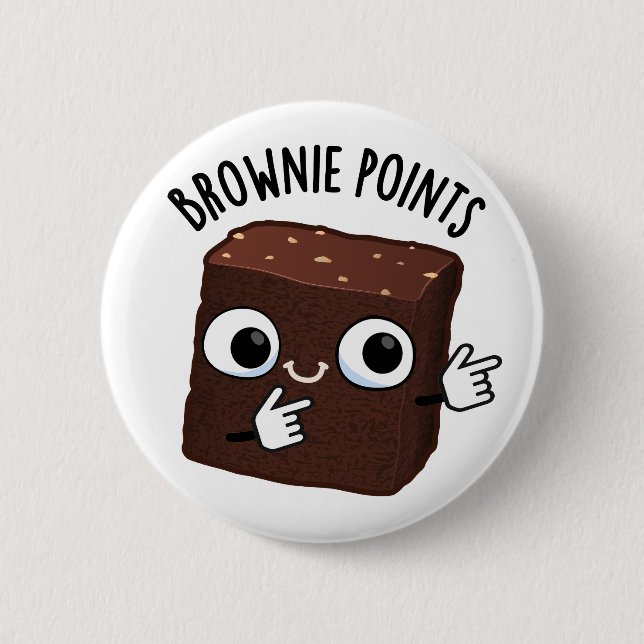 Browniepoäng Roligt Snabbmatsskämt  Knapp (Framsida)