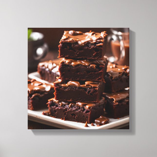 Brownies Canvastryck (Framsida)