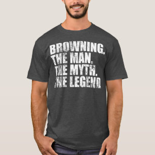 BrowningBrowning Family namn Browning last Name Br T Shirt