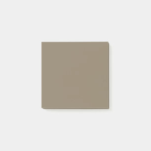 Brownish Grått (solid färg) Post-it Block