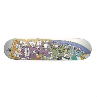brownsville01 old school skateboard bräda 21,6 cm
