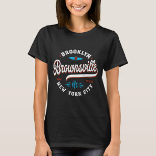 Brownsville Brooklyn New York Retro Vintage Grapp T Shirt