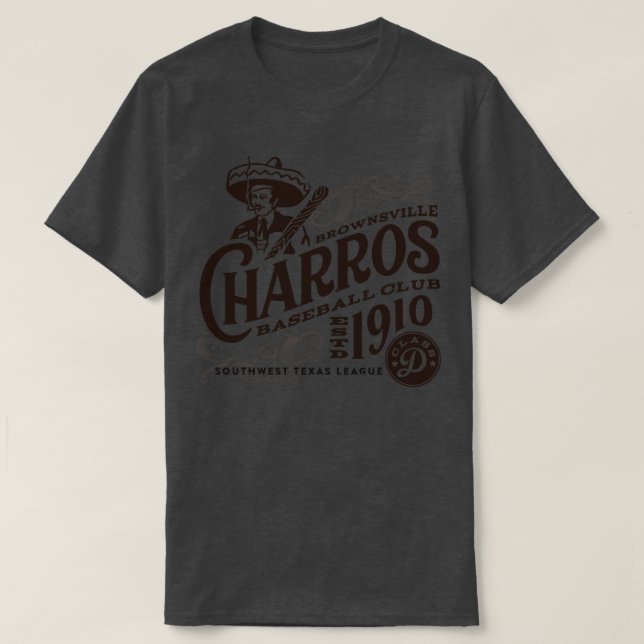 Brownsville Charros T Shirt (Design framsida)