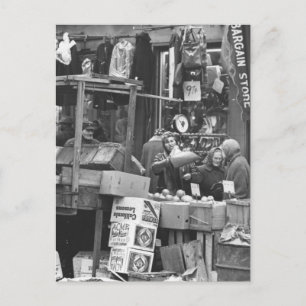 Brownsville market, Brooklyn: 1962 Vykort