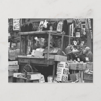 Brownsville market, Brooklyn: 1962 Vykort