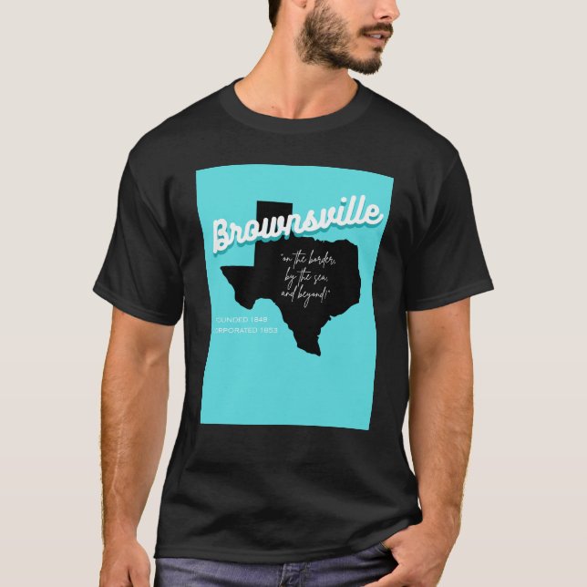 Brownsville, Texas T-shirt  (Framsida)