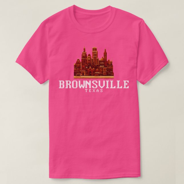 Brownsville Texas T Shirt (Design framsida)