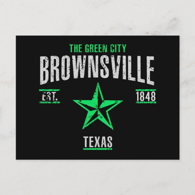 Brownsville Vykort (Framsida)