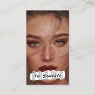 Brows AEftercare PMU Microblading Henna Salon Busi Visitkort