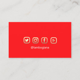 Brows Golden Logotyp Microblading Social Media Red Visitkort