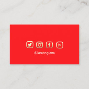 Brows Golden Logotyp Microblading Social Media Red Visitkort