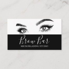 Brows & Lash Microblading, Eyelash Extensions Bu Visitkort