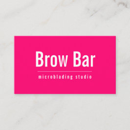 Brows & Lash Microblading, Eyelash Extensions Visitkort