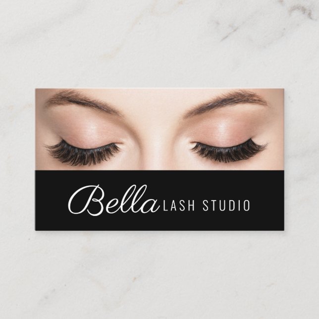 Brows & Lash Salon Visitkort (Framsida)