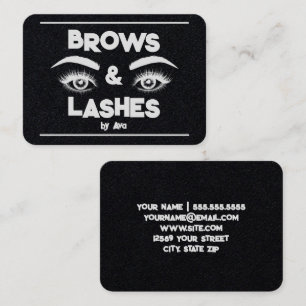 Brows Lash Visitkort
