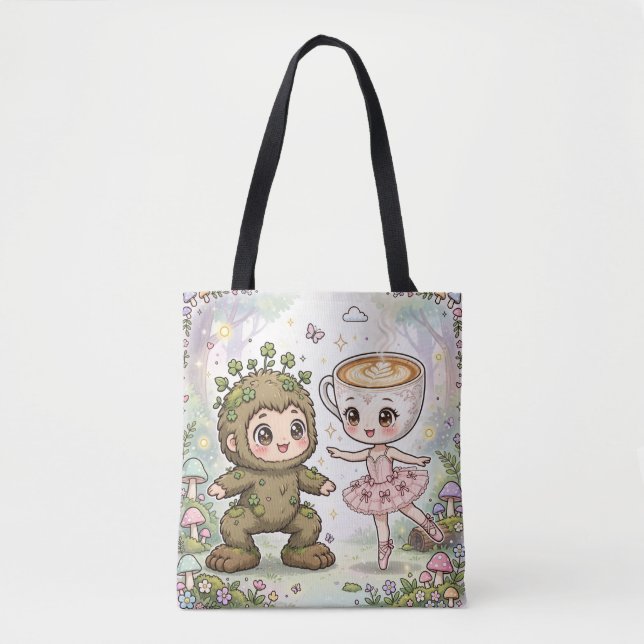 Brr Brr Patapim Forest Ballet Tote Tygkasse (Framsida)