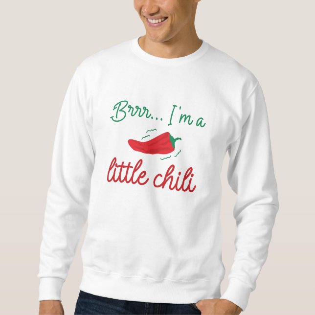 Brr I's A Little Chili Lång Ärmad Tröja (Framsida)