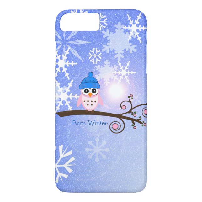 Brr..Winter Case-Mate iPhone Skal (Baksida)