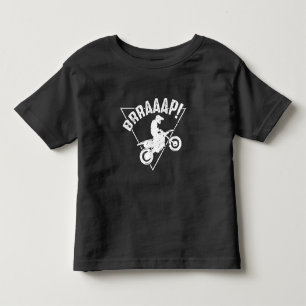 Brraaap Funny Dirt Bike Motocross Rider T Shirt