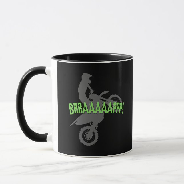 BRRAAAPP - Motocross Mugg (Vänster)