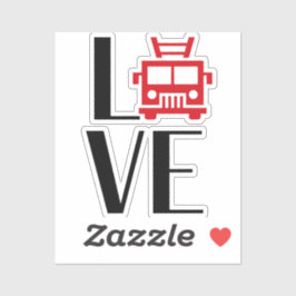 BRRE KÄRLEK-motor [FL16] Klistermärken