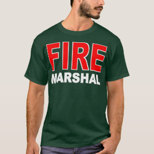 BRRE MARSHAL UNDERSÖKARE KOMMISSIONSLEDAMOT FIREFI T SHIRT