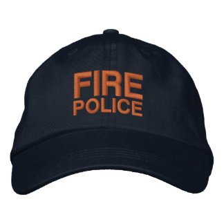 BRRE POLICE EMBROIDEED BASEBALL CAP BRODERAD KEPS