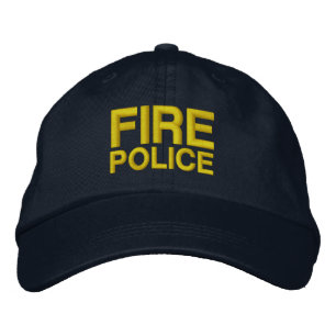 BRRE POLICE EMBROIDEED BASEBALL CAP BRODERAD KEPS
