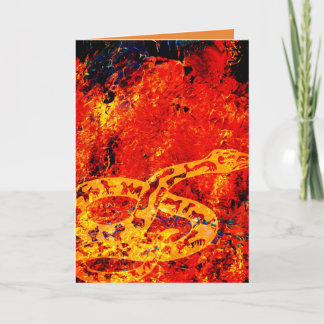 BRRE SNAKES BIRTHDAY KORT