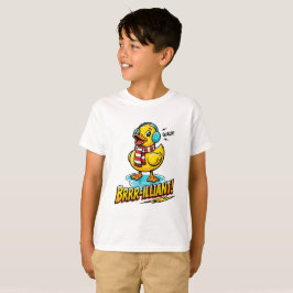 Brrr-illiant Vinter Anka i Halsduk Julpresent T Shirt