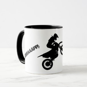 "BRRRAAAPP! "textDirtbike mugg