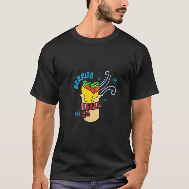 BRRRITO Flying Burrito Brothers Taquito  Burritos T Shirt (Framsida)